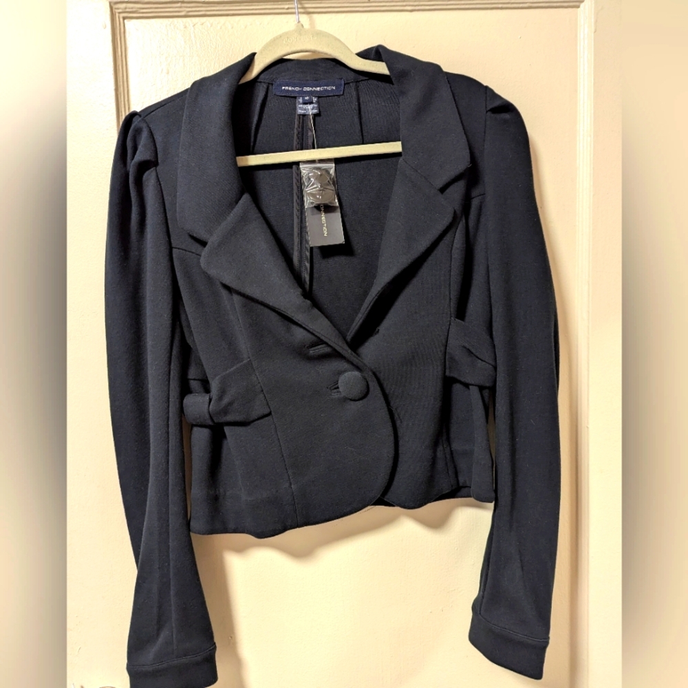 NWD French Connection black early 00s blazer size 10